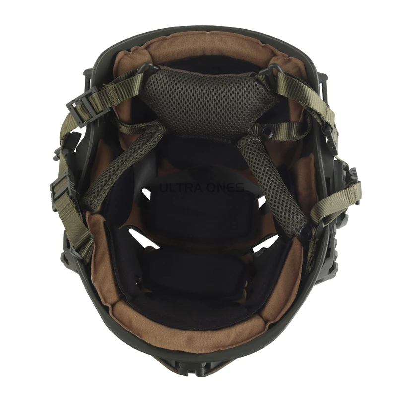 Casco táctico Wendy 3,0, versión de entrenamiento, sistema de suspensión de tamaño de cabeza ajustable, equipo de caza Airsoft, casco medio cubierto - imagen 4