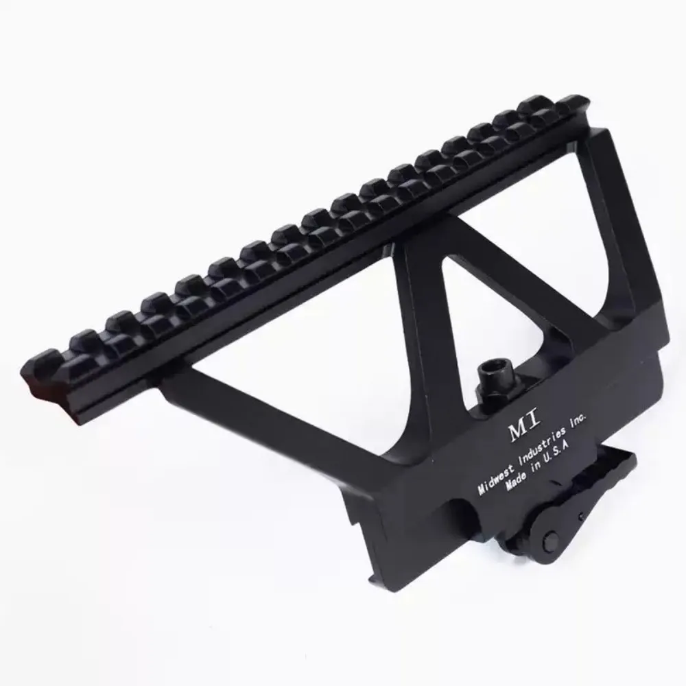 Puente de espejo Renxiang AK102, puente de espejo lateral de riel guía AKA Jinming 12 AK74U, accesorios AKA, decoración de puente de espejo MST. - imagen 2