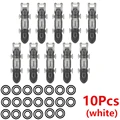 10pcs white