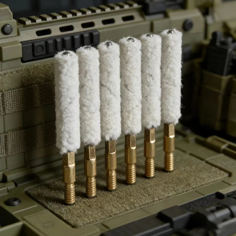Kit limpieza pistola 9mm calibre cañón para caza y uso táctico - imagen 5