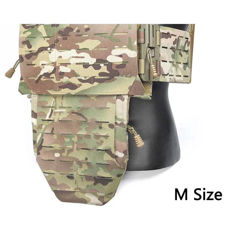 Protector inguinal táctico MOLLE para airsoft y combate - imagen 5