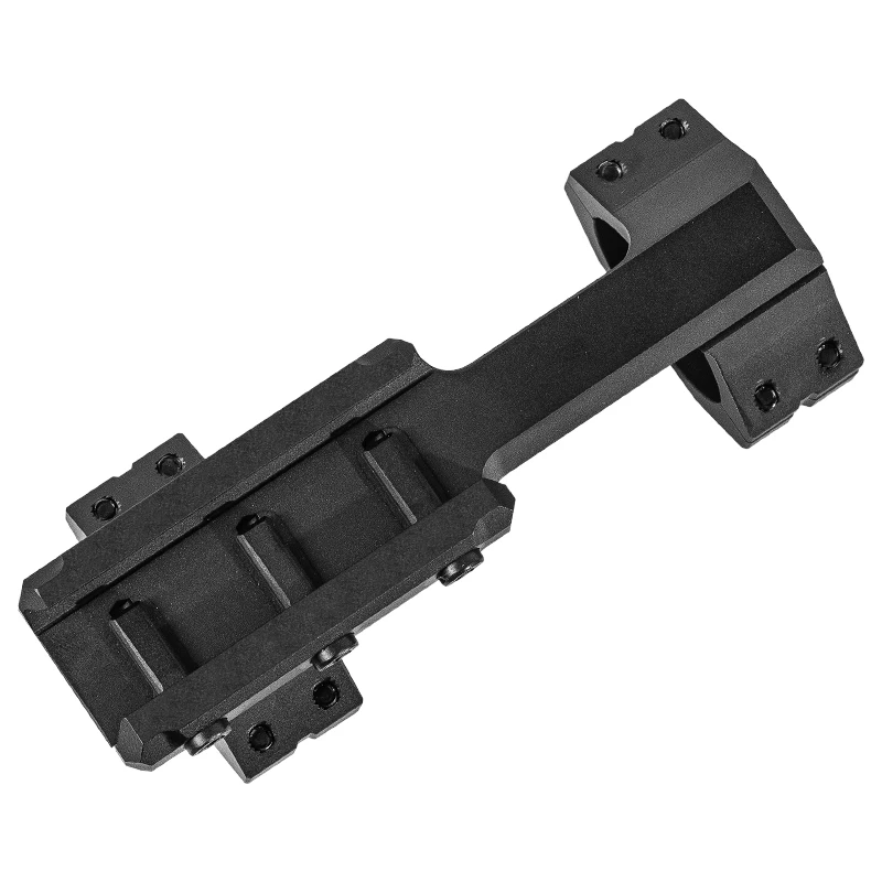 FIRE WOLF-Anillo de montaje para mira de aleación de aluminio 7075, 30mm, abrazadera doble para Airsoft de caza baja, Metal táctico, se adapta a riel de cola de milano de 20mm - imagen 5