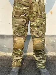 Réplica de rodilleras universales CP G3 con protección para rodillas y codos