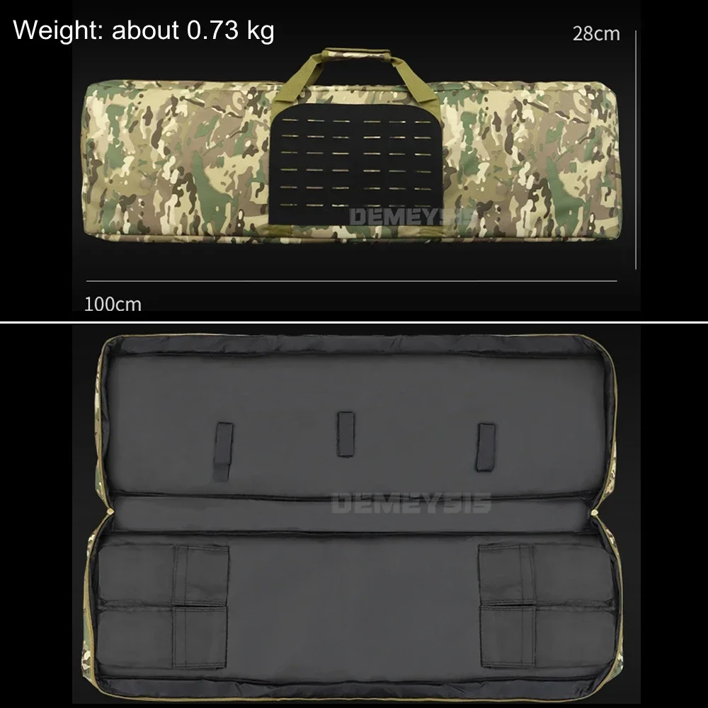 Bolsa de pistola táctica ligera, estuche para Rifle de escopeta acolchado suave, bolsa de transporte para pistola de caza y tiro al aire libre - imagen 3