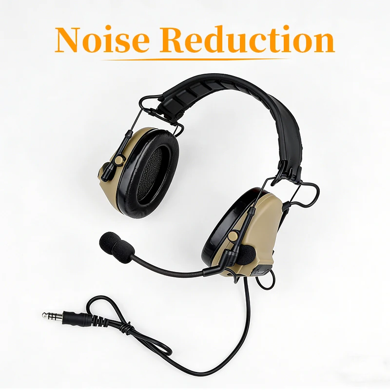 WADSN Auriculares tácticos amplificados para tiro y caza - imagen 5