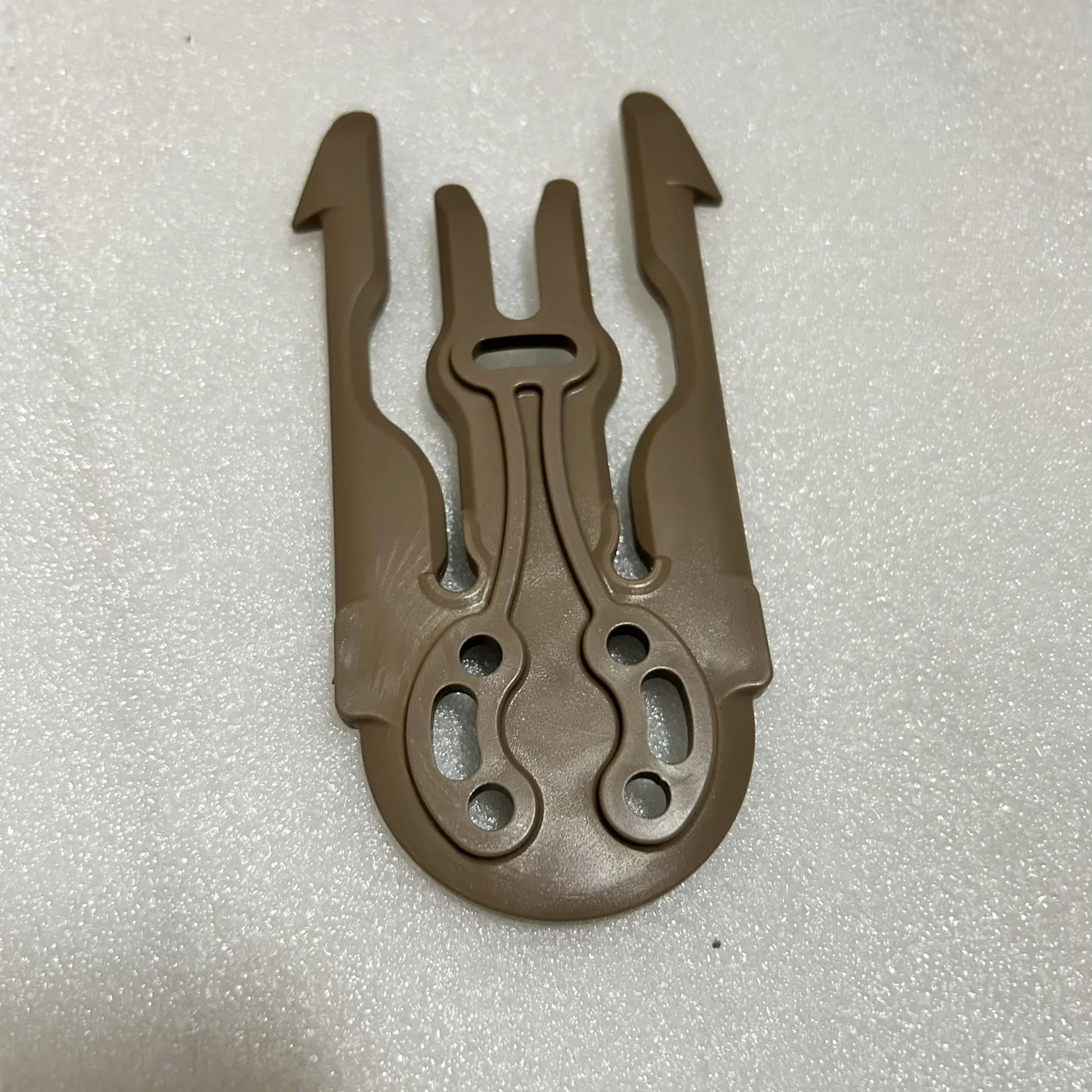 Clip adaptador MOLLE liberación rápida para cinturón táctico y fundas