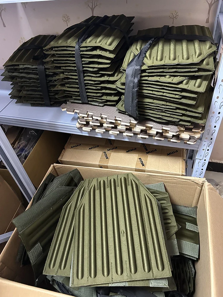 Almohadilla de placa de revestimiento de tablero de cojín de pecho de goma suave EVA, placa de jaula de cintura lateral, placa de coxis para chaleco táctico ruso 6B45 - imagen 4