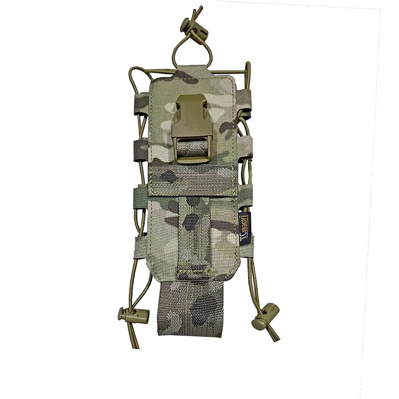 Riñonera táctica multifunción con portavasos y walkie-talkie - imagen 5