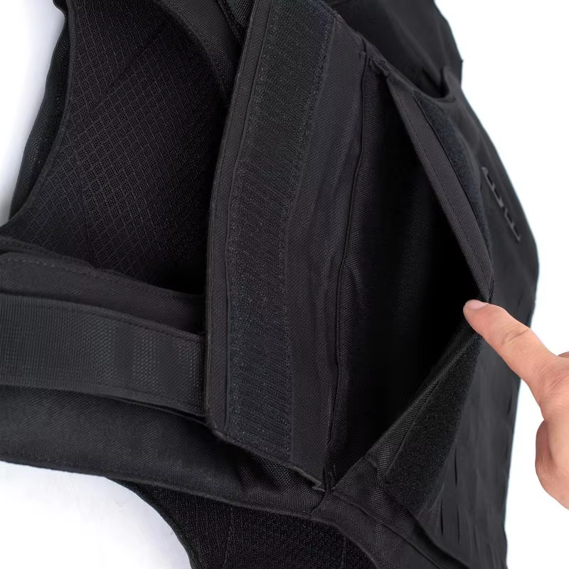 Chaleco táctico MOLLE protector anti puñaladas de liberación rápida - imagen 4