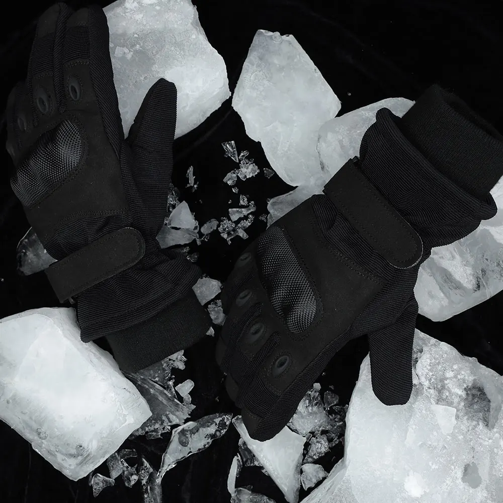 Emersongear-guantes tácticos de invierno, ropa de mano cálida con dedos completos, protección de manos para caza, deportes de ciclismo, senderismo al aire libre, Camping - imagen 3