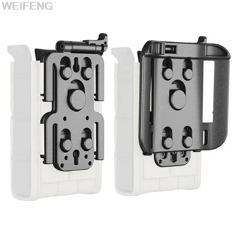 Insertos y receptor de plataforma de fijación MOLLE táctico, placa adaptadora Modular Mag EDC, conexión de chaleco, adaptador de fijación Molle - imagen 2