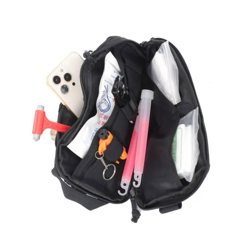 EDC mochilas de caza resistentes al desgaste, paquete portátil, riñonera de Camping, sistema Molle, bolso cruzado para senderismo al aire libre - imagen 4