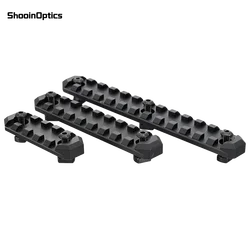 Shooin Optics M-LOK Base de tornillo de bloqueo montaje de 20 mm para mira láser de linterna táctica