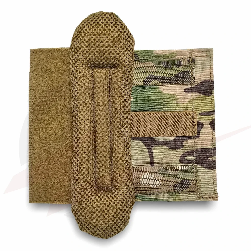 Correa de chaleco táctico, almohadilla de hombro, cojín cómodo de malla acolchado Molle Web 500D Nylon para FCPC JPC XPC SS, portador de placa - imagen 4