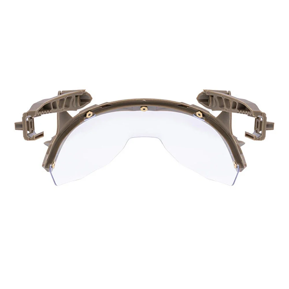 Casco táctico Wendy 3,0, gafas plegables para caza al aire libre, tiro, casco Airsoft, gafas de protección con montaje en riel, equipo de ciclismo - imagen 4