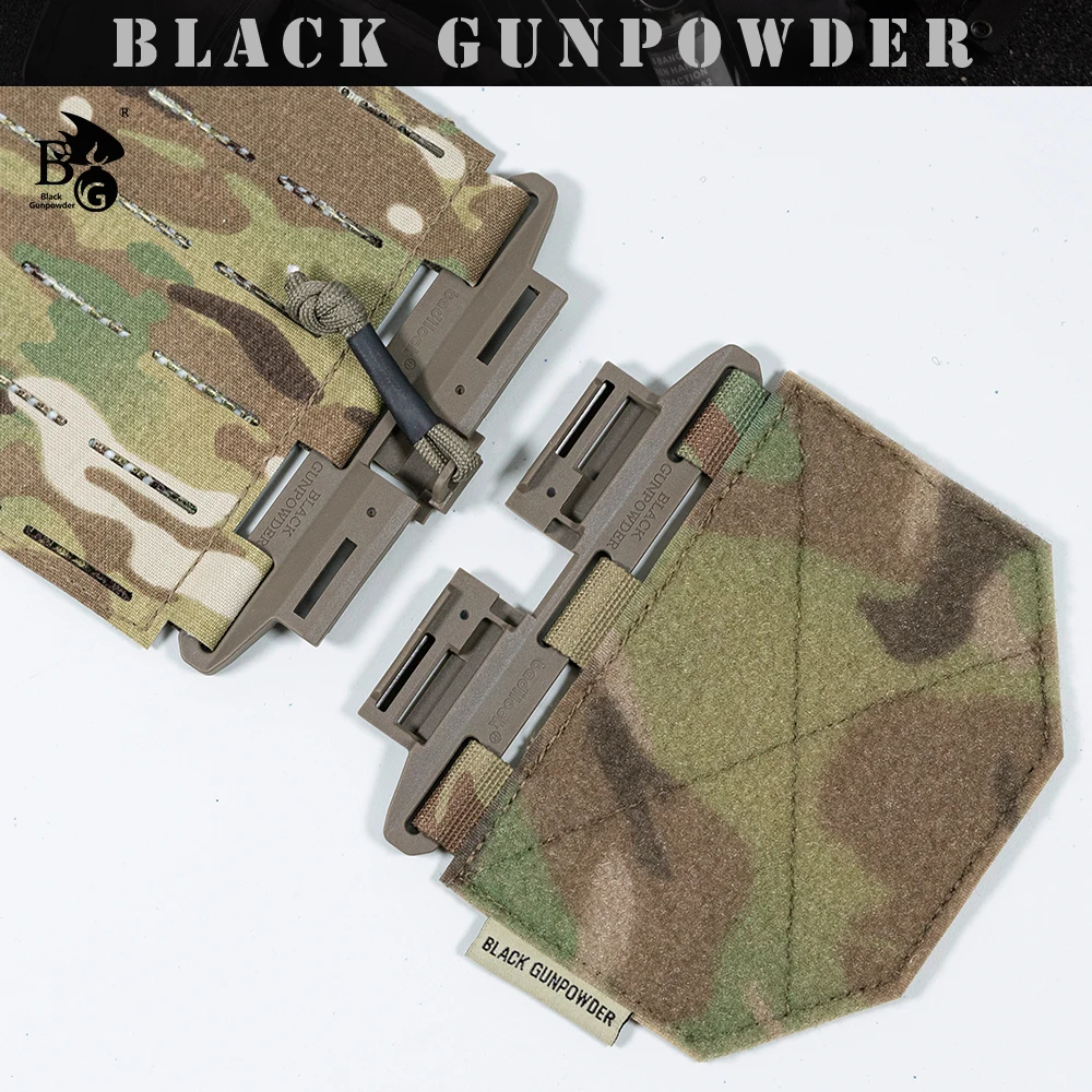 Accesorio de modificación táctica: 1 par de paneles laterales con hebilla magnética de liberación rápida para chalecos tácticos - imagen 5