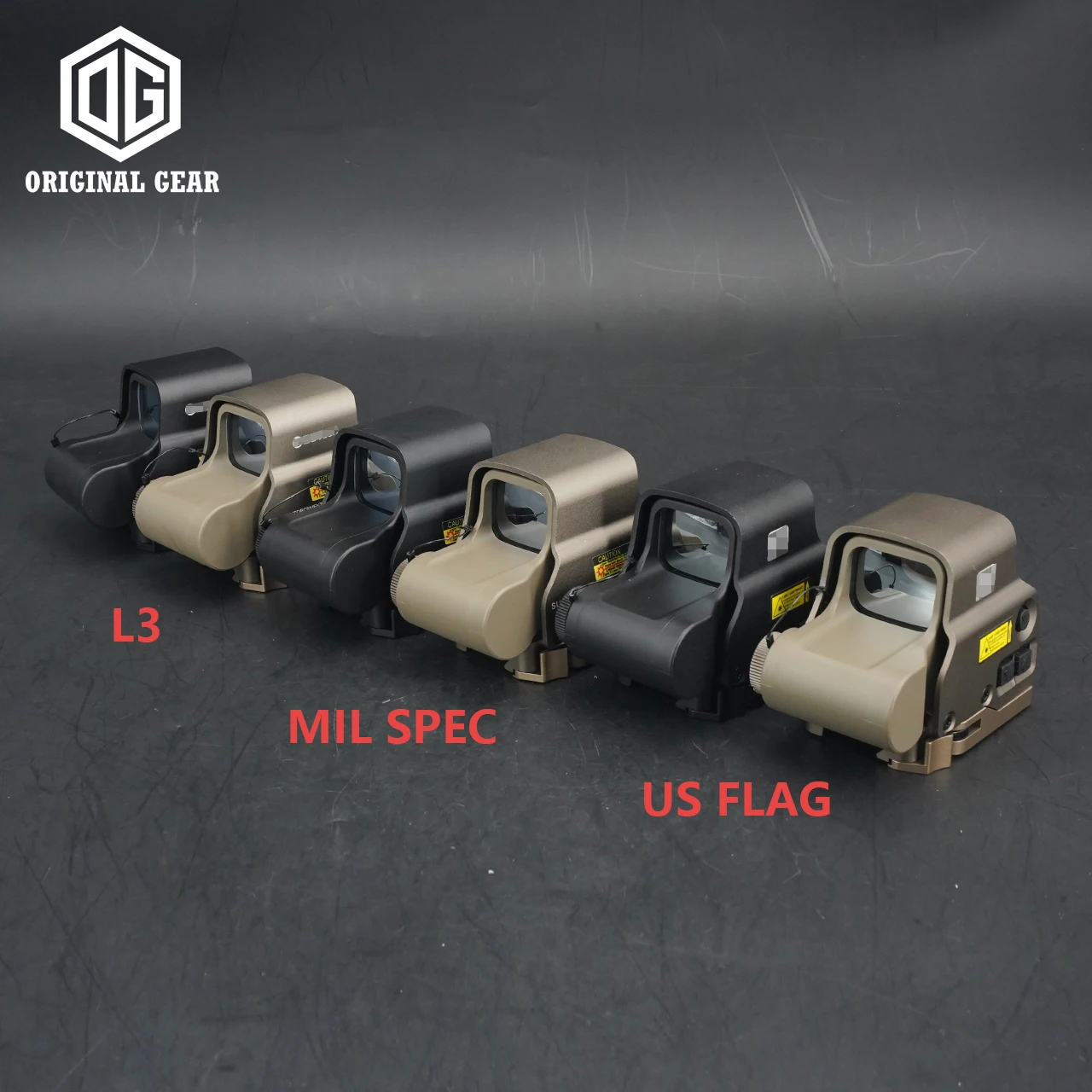 Mira holográfica de punto rojo 2022 GenII Evolution Gear EXPS3 558, visión nocturna, Visor de Rifle Weaver de 20mm con marcado Original - imagen 3