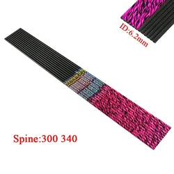 Flechas carbono spine 300 para arquería y caza tradicional