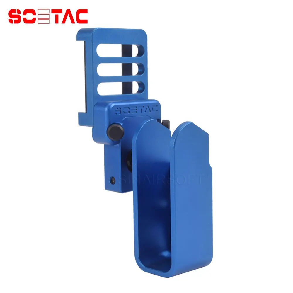 IPSC USPSA IDPA S-2 bloque de inserción de funda profesional de aluminio para mano izquierda o derecha para cinturón táctico Glock 1911 CZ - imagen 2
