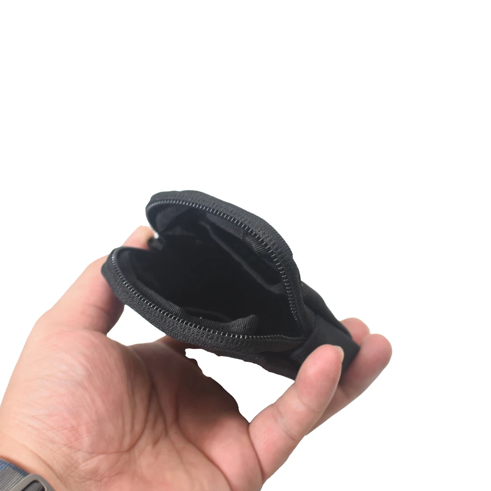 Mini bolsa táctica de accesorios para auriculares EDC, bolsa para llaves, monedero, billetera, bolsa de herramientas con cremallera - imagen 4