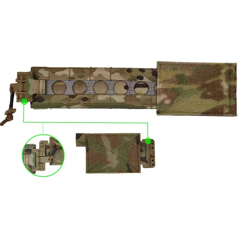 Faja de liberación rápida Tegris de asalto de 3'' (estilo ferro) para sistemas portadores de placas tácticos - imagen 5