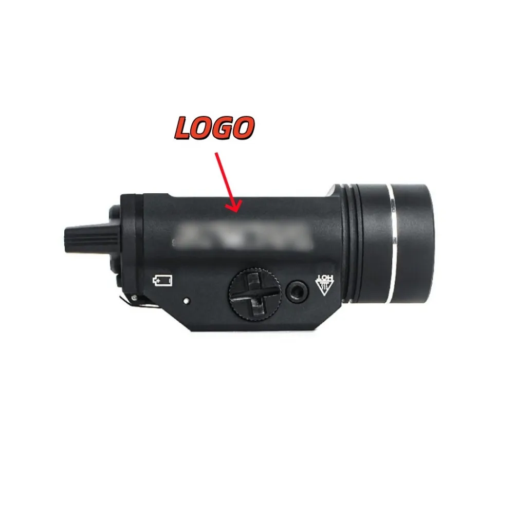 Linterna TR-1/luz de pistola táctica, adecuada para equipo táctico al aire libre, riel de 20 mm. linterna. - imagen 4
