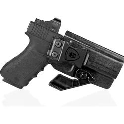Para G21 / G20 (Gen 3 4 5) y G22 Gen 5, funda IWB Kydex, funda de transporte con pretina interior, retención ajustable y canto, mano derecha