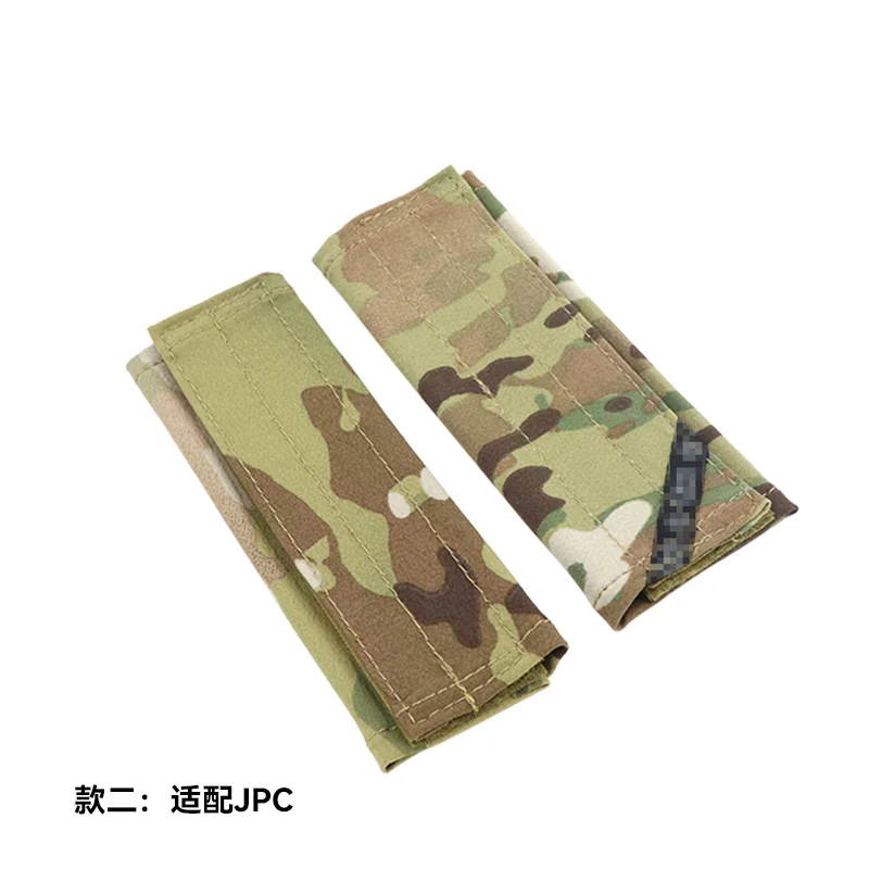 Chaleco táctico funda protectora para hombro bolso de hombro de malla de camuflaje/hombreras elásticas para AVS JPC1.0 2,0 - imagen 5