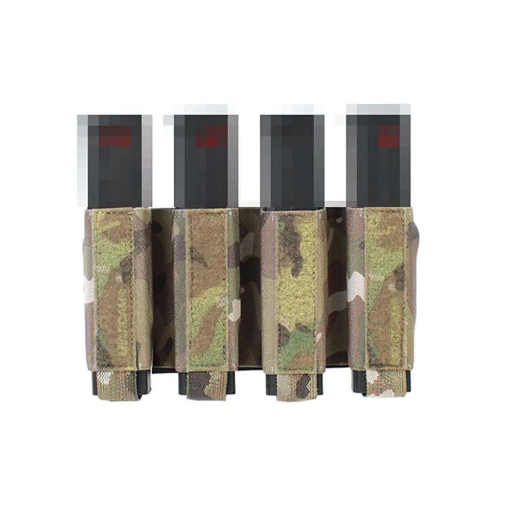 Chaleco táctico Dope SMG Molle – 4 portacargadores para MP5/MP7/ARP9 - imagen 4