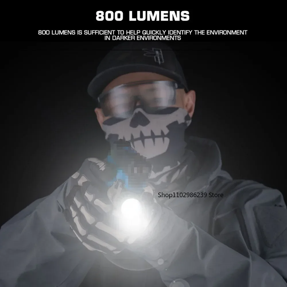 Linterna SF X300U de 800 lúmenes, pistola táctica de Metal, luz de explorador, arma de Airsoft, luz estroboscópica, linterna - imagen 4