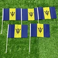 Barbados hand flag