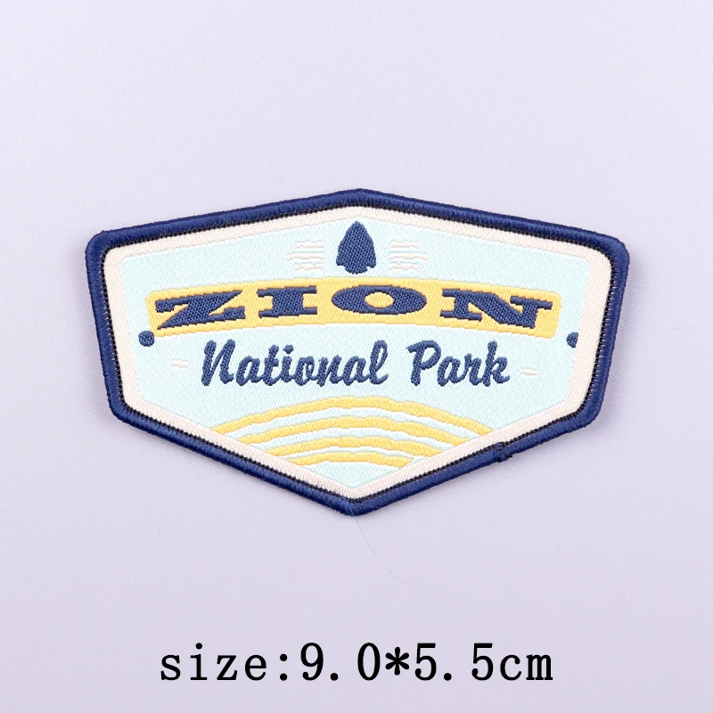 Parche desierto, parches de costura para ropa, parches para exteriores para ropa, parche autoadhesivo para ropa, insignias adhesivas con gancho - imagen 4