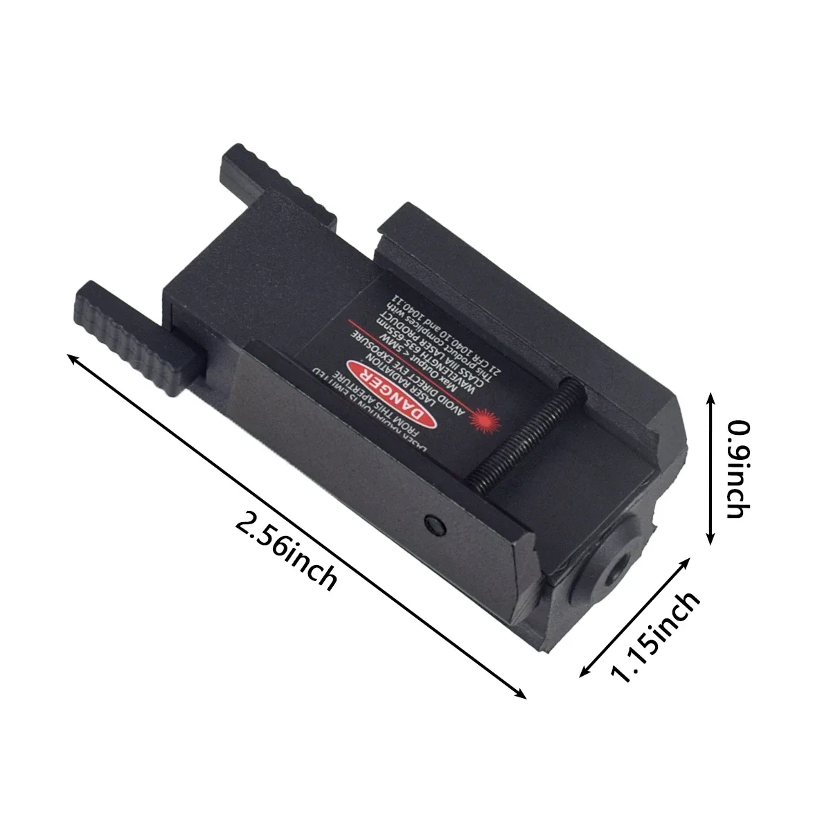 Pistola de mano portátil recargable táctica con carga USB, láser, punto rojo verde, mira de 11mm, 20mm, pistola de caza para G17 G19 - imagen 2