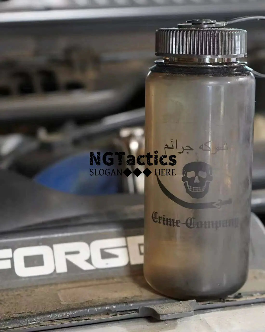 Botella táctica de agua deportiva estilo CrimeCo - imagen 4