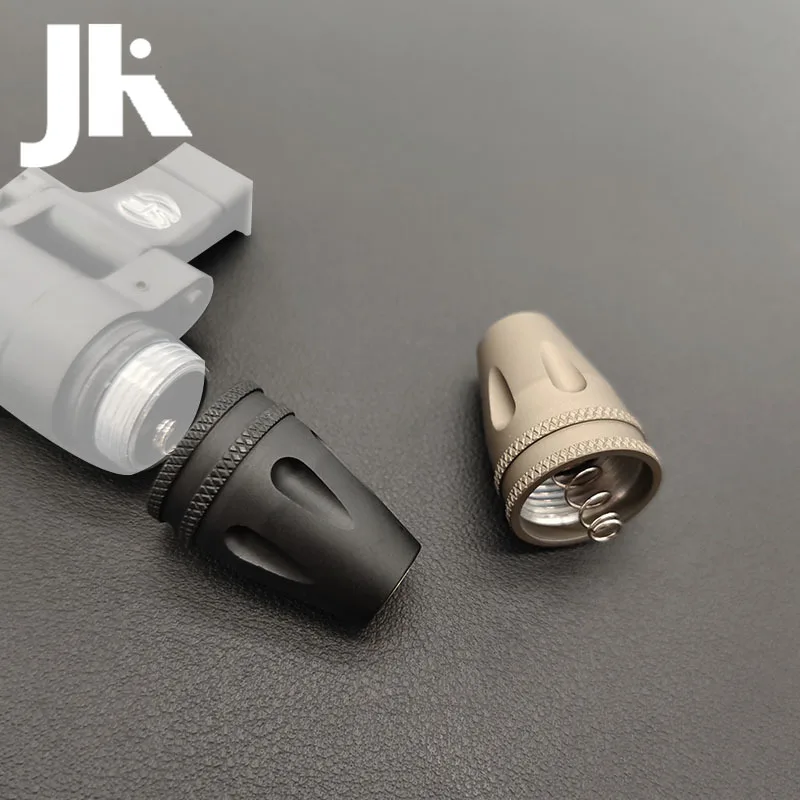 Adaptador de interruptor de luz táctica, tapa trasera con enchufe CC compatible con Surefir M600 M300, linterna LED, arma de Airsoft, accesorio de luz de explorador - imagen 3