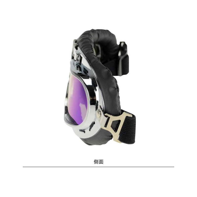 Gafas vintage para casco de motocicleta - A prueba de viento y arena - imagen 4