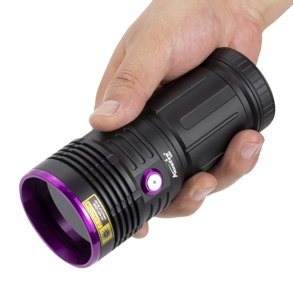 Linterna ultravioleta UV 365nm recargable USB luz negra 80W - imagen 4