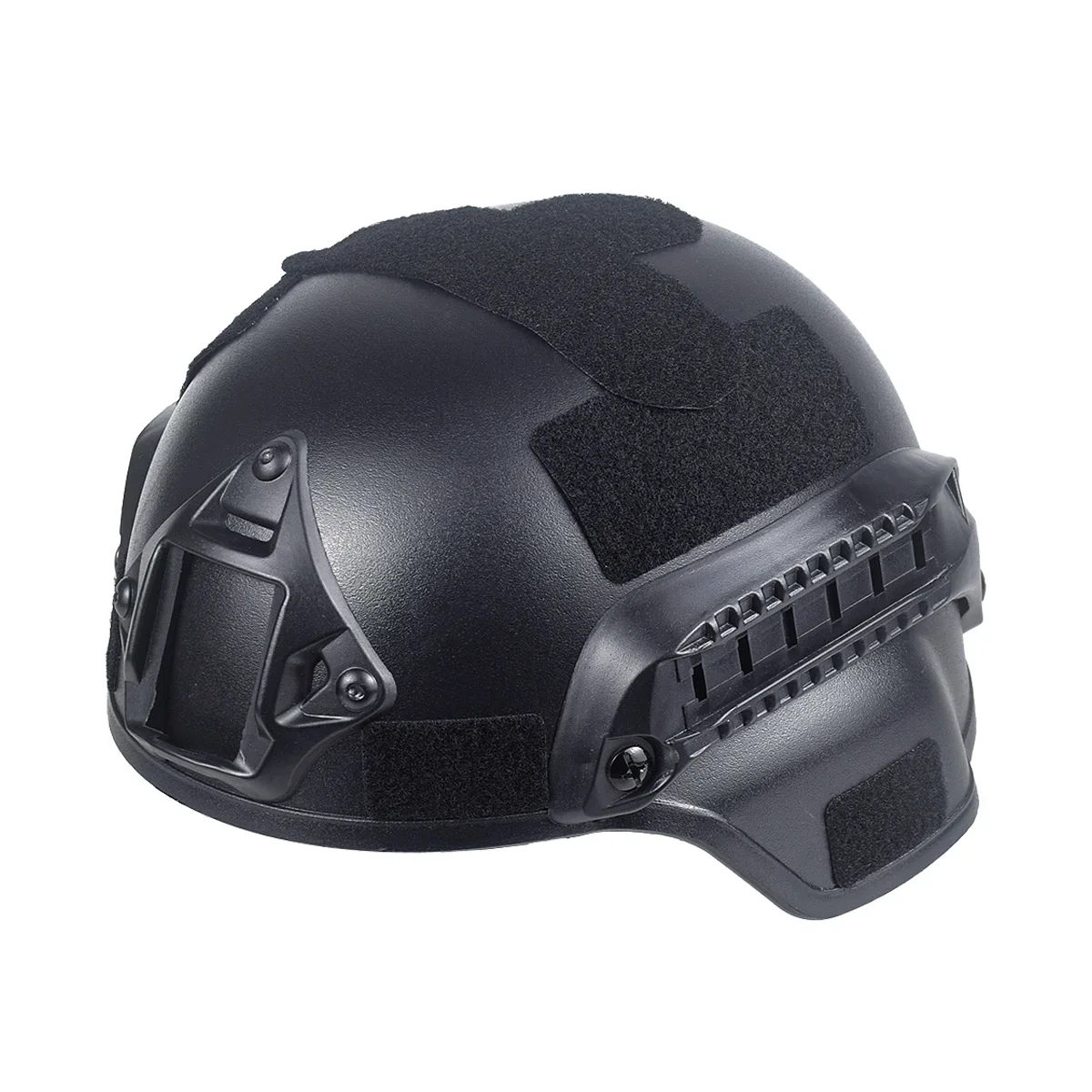 Casco táctico MICH2000 con riel lateral para airsoft y paintball