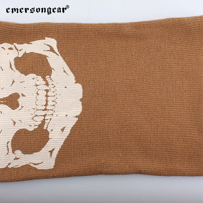 Emersongear, polaina táctica Merino Proline para el cuello, velo de lana para la cara, máscara de francotirador, bufanda para senderismo, ciclismo, caza, Camping al aire libre CB - imagen 4