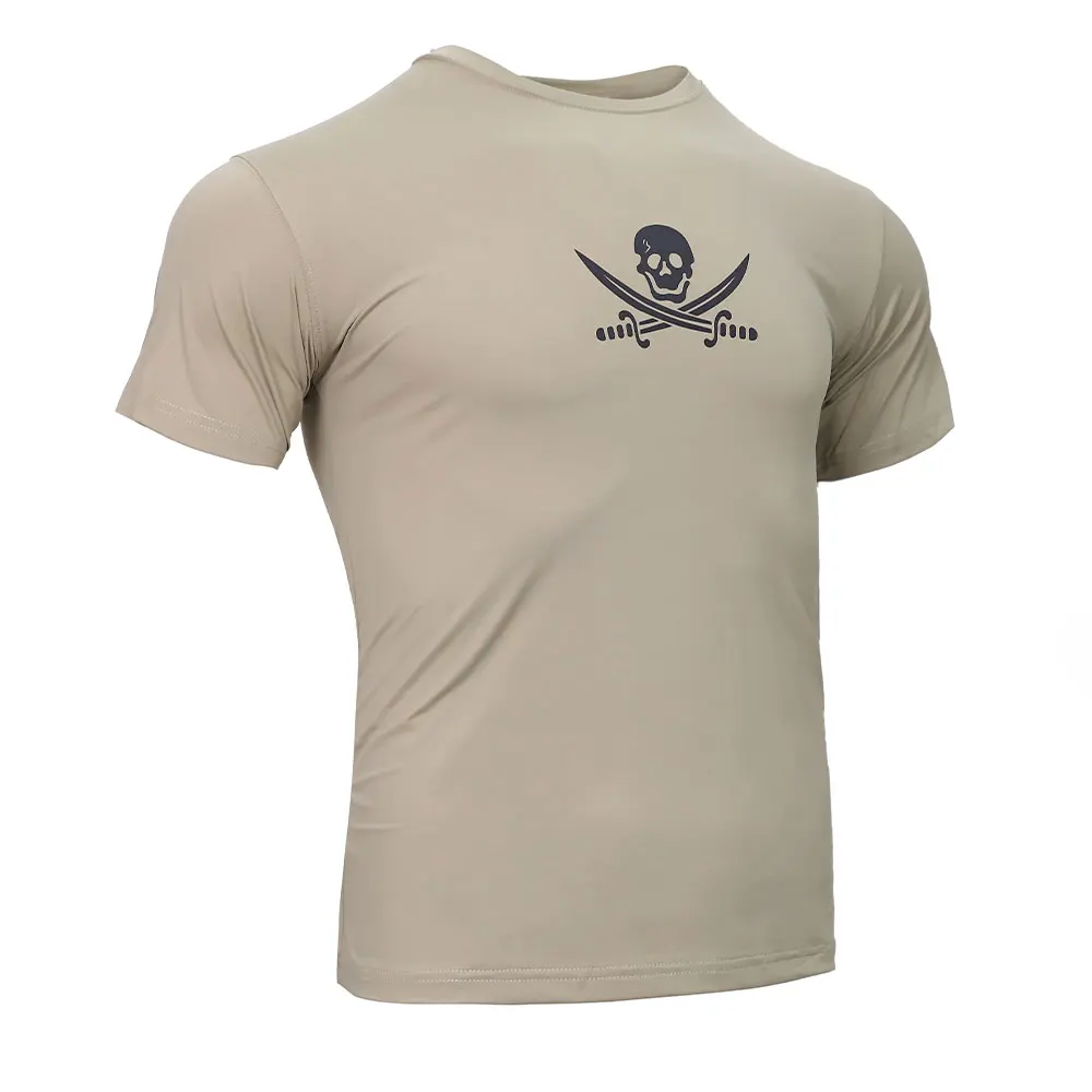 Emersongear-Camiseta táctica absorbente de sudor, camiseta absorbente tipo F, pantalones cortos, manga Milsim, deportes, caza, senderismo al aire libre - imagen 3