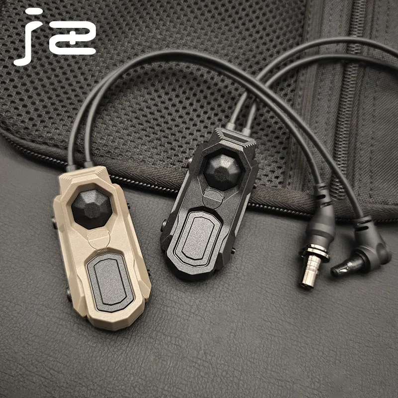 Interruptor remoto de presión de botón de doble función Axon táctico, riel de 20mm para Surefir M300 M600 DBAL-A2 PEQ15 2,5 3,5 MM SF PLUG - imagen 2