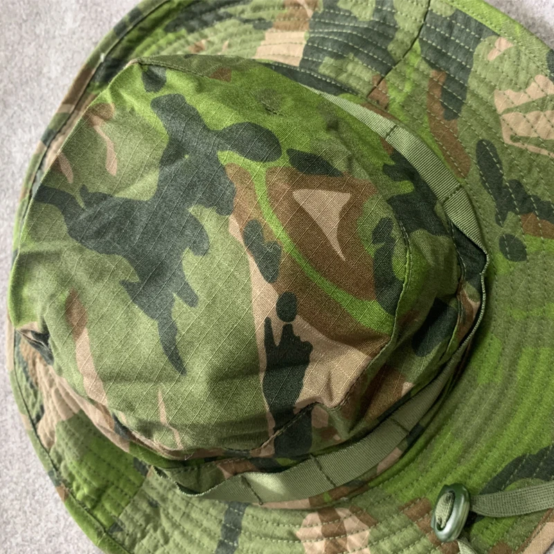 Sombrero táctico tipo 81 para exteriores, gorra de ala redonda, cinco hojas grandes - imagen 5