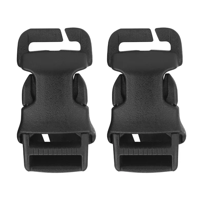Hebilla de liberación lateral rápida, correa de plástico resistente, Clip de hebilla, cierre a presión, hebilla de mochila, reemplazo para chaleco de mochila de 2,5 cm - imagen 2