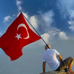 Bandera nacional Turquía – Tejido resistente para exterior