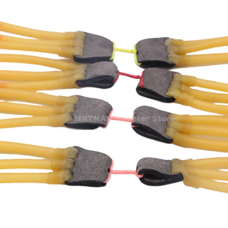 Banda de goma para tirachinas de alta elasticidad, cinta de látex potente para caza, accesorios de catapulta para juegos al aire libre, bandas de goma para disparar peces - imagen 4