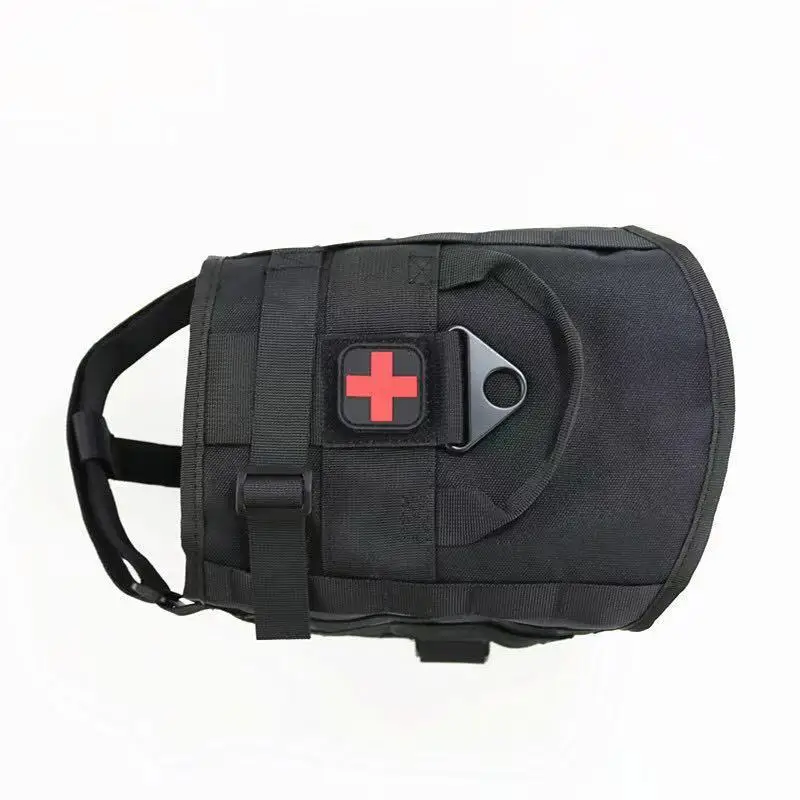 Chaleco militar del ejército para perros, arnés de nailon Molle para entrenamiento, combate, SWAT, ropa de caza - imagen 2