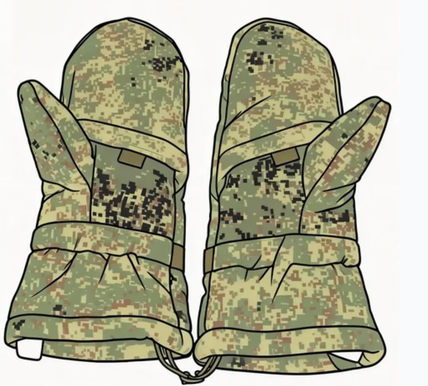 Guantes Tácticos Térmicos Invierno – Forro Polar Doble Capa - imagen 4