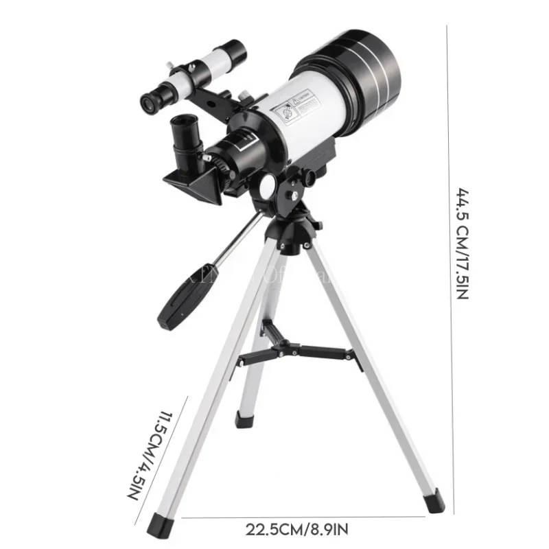 Telescopio astronómico profesional para principiantes, telescopio con cámara Bluetooth, teléfono, Luna, estrellas, 150X - imagen 3