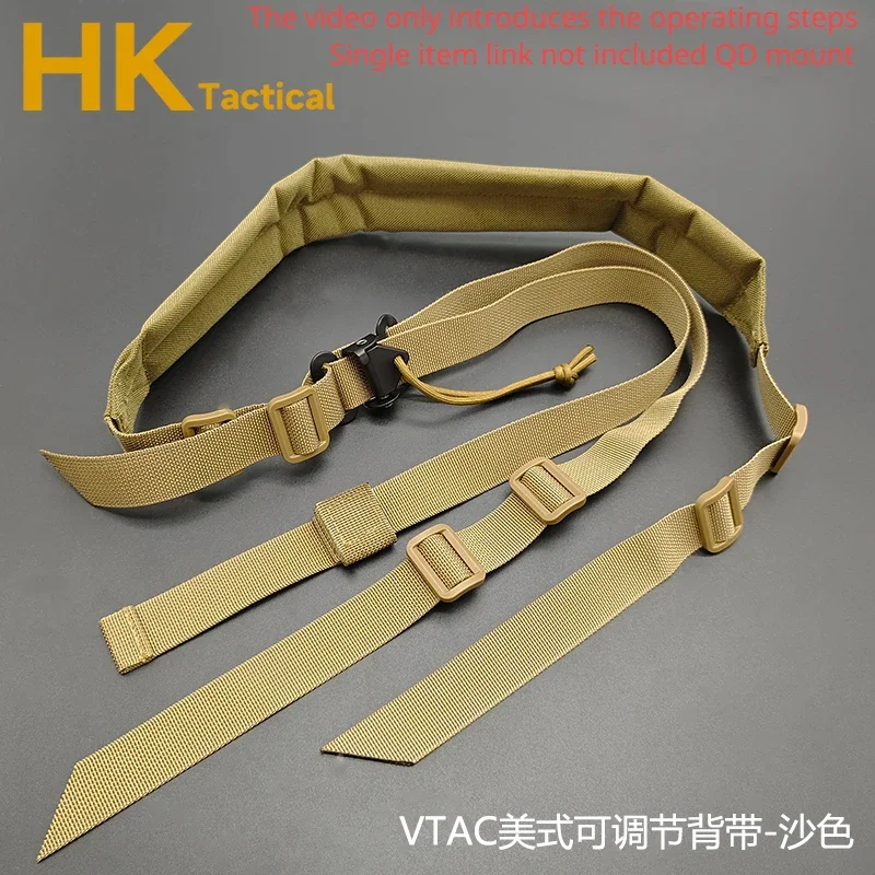 Correa táctica para Rifle VTAC MK2, correa para hombro para tiro, caza al aire libre, ajuste rápido, accesorios de engranaje - imagen 3