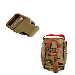 Hebilla cierre táctica para pouch MOLLE – Caza y outdoor